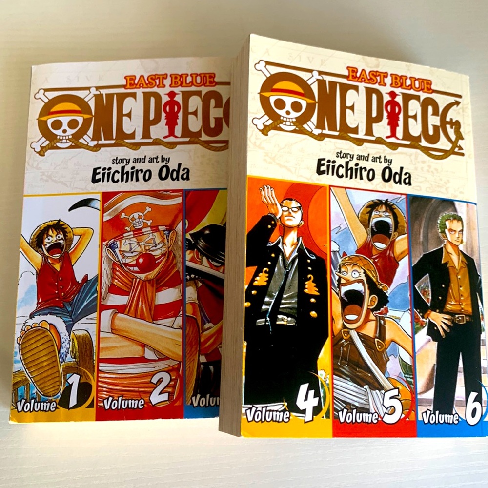 East blue One piece anime books
